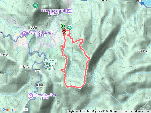 茶壺山半屏山燦光寮山o走