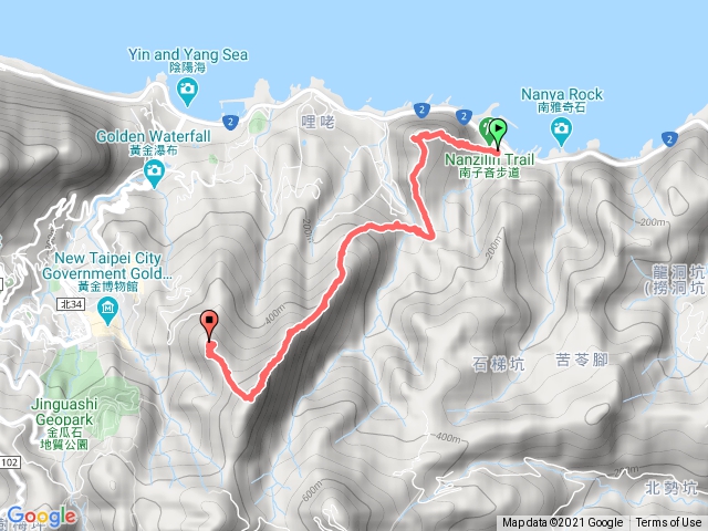 南新宮-劍龍稜-555峰-鋸齒稜-無耳茶壺山