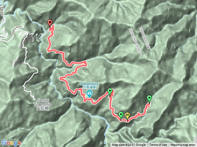 司馬庫斯達宴營地到巨木林步道