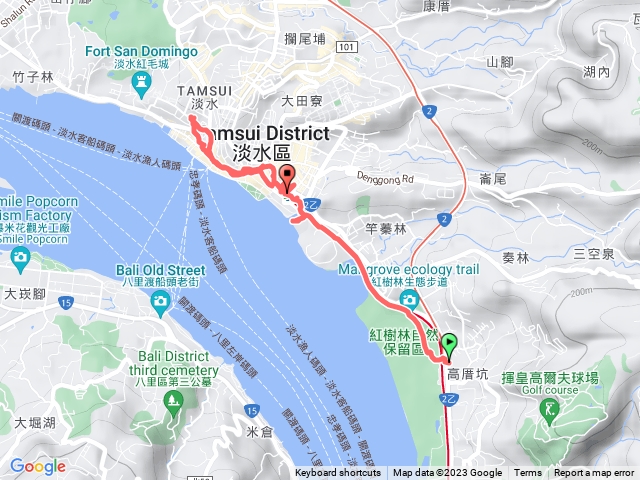 紅樹林保護區➡️淡水黃金海岸