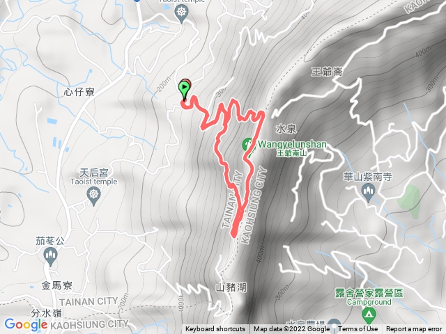 龍鱗山步道健行
