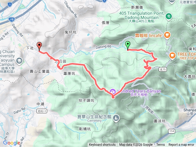 大湖坑、福源山登山步道預覽圖