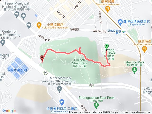 富陽公園、福州山、青峰公園