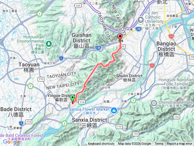 鶯迴縱走預覽圖