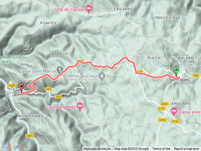 勒皮之路D10 Accueil Abbaye de Sainte-Foy