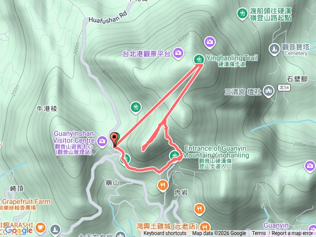 硬漢嶺步道預覽圖