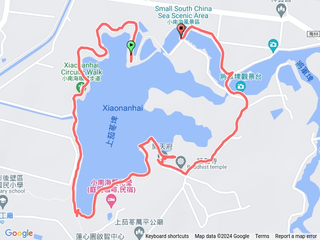 台南市後壁區小南海風景區