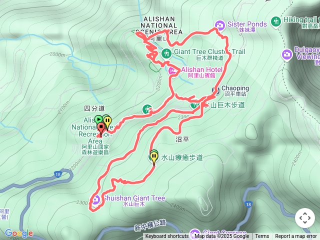 阿丸的阿里山步道
