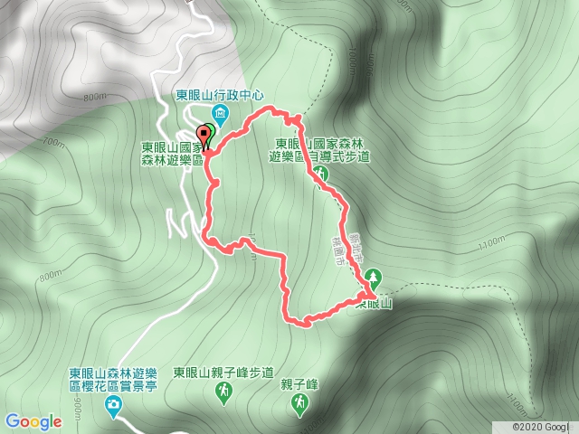 東眼山健行