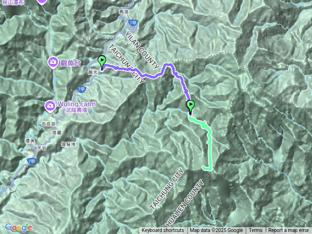 中央尖山三日預覽圖