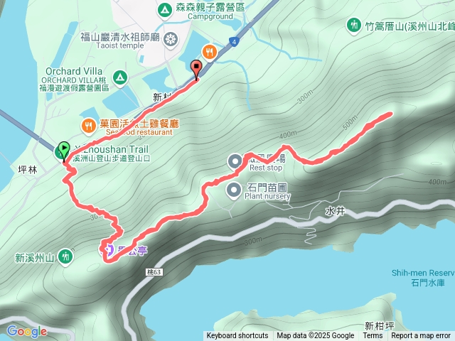 肉腳Asam溪洲山