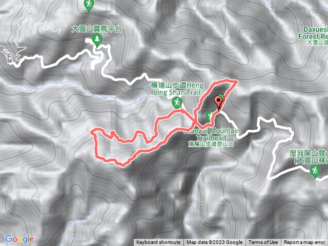 鳶嘴橫嶺（大圈）