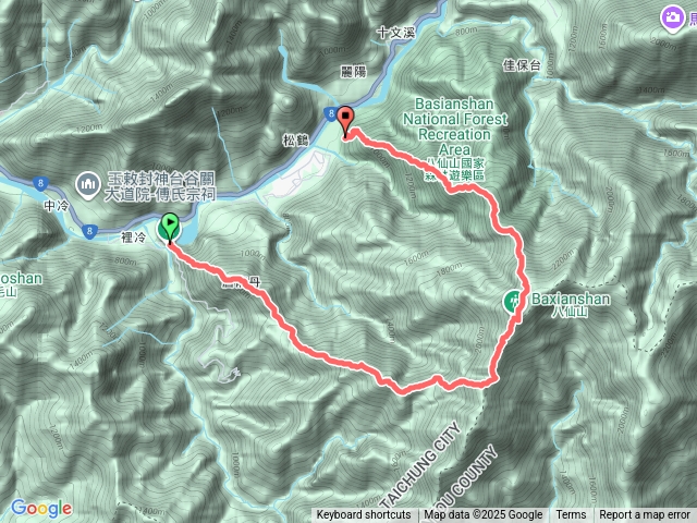 唐八縱走預覽圖