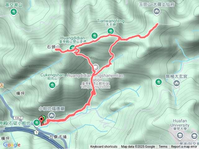 皇帝殿O型（小粗坑-西峰-東峰）