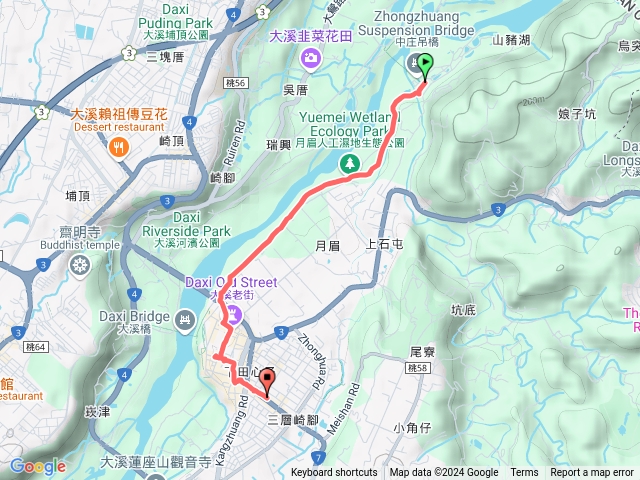 山豬湖➡️大溪老街