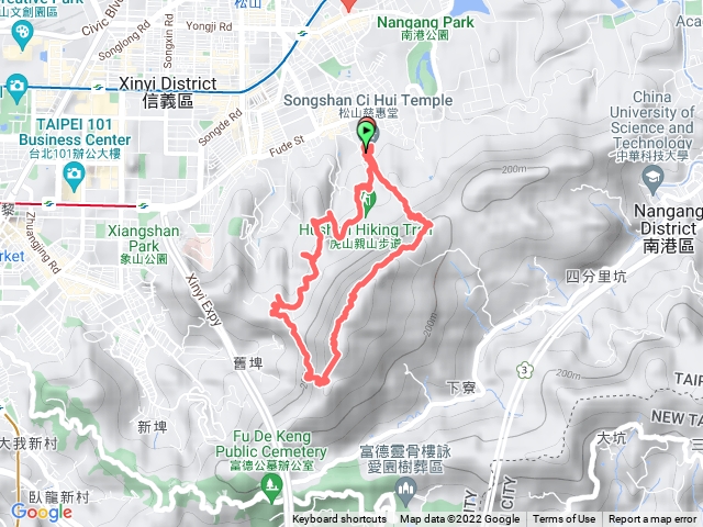 95峰、南港山、拇指山、獅豹虎山峰