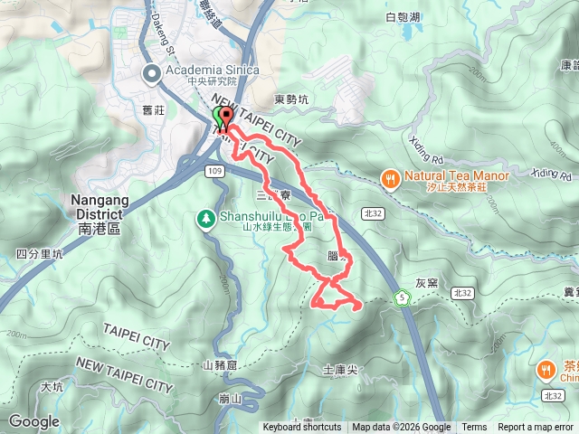 土庫岳~山豬淚湖~山豬窟尖~山豬窟尖西北峰~更寮腳山~大豐山預覽圖