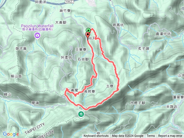 向天湖古道、筆架山、南邦寮古道（2M走山）預覽圖