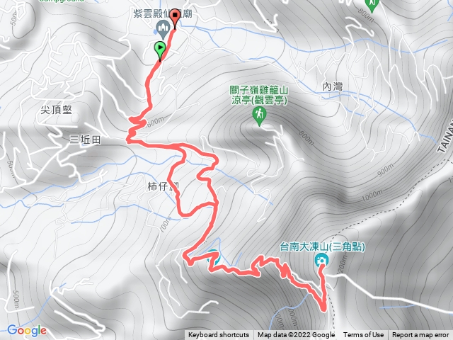 三姐妹大凍山