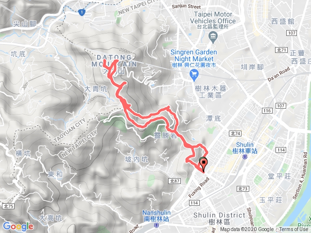 20201107三角埔頂山