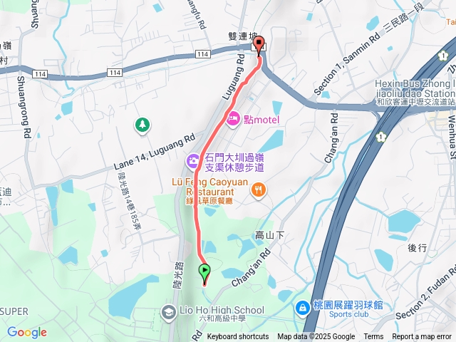 附近散步（返）