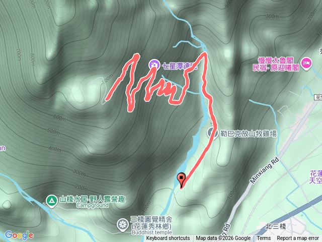 三棧石礦採石路望七星潭