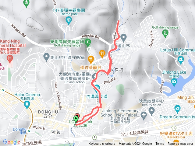 樂活公園 內溝溪生態步道