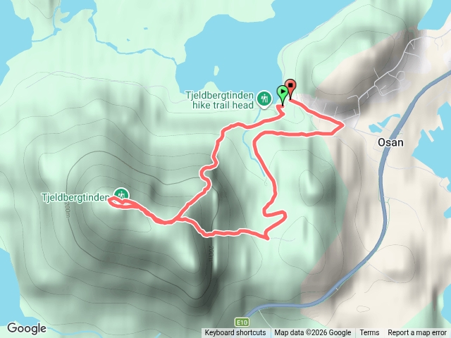 Tjeldbergtindtrail,Lofoten