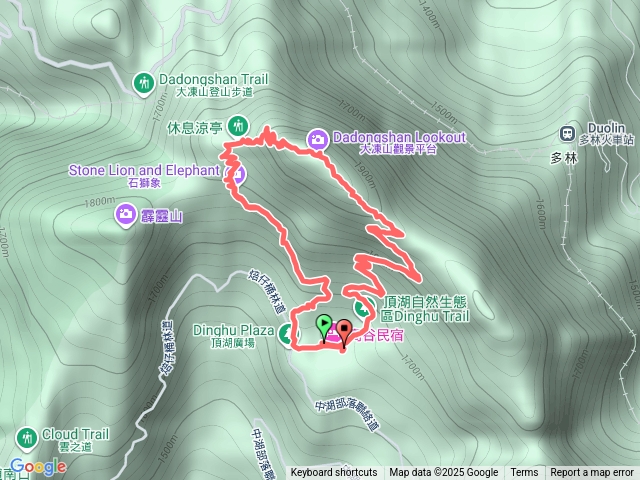 奮起湖大凍山(頂湖上)預覽圖