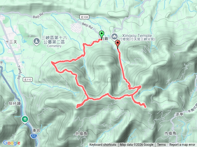 白雞三山+添福山O繞預覽圖