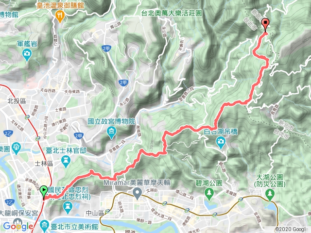 陽明縱走5連峰