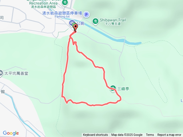 清水岩中央步道