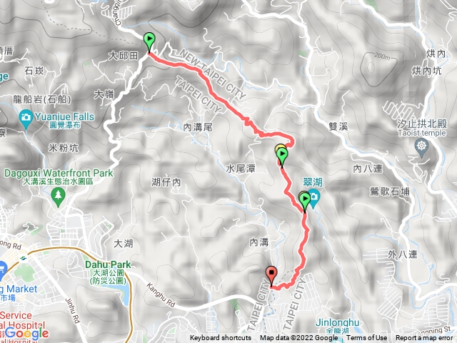 水尾潭山老鷲山內溝山