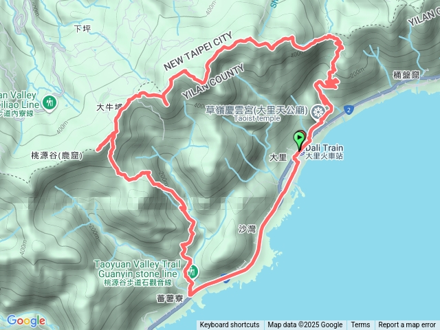 大里車站-桃源谷石觀音線O型預覽圖