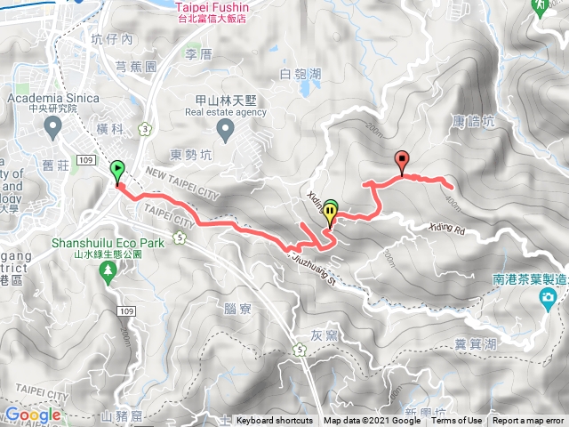 汐止白雲山2021/12/11