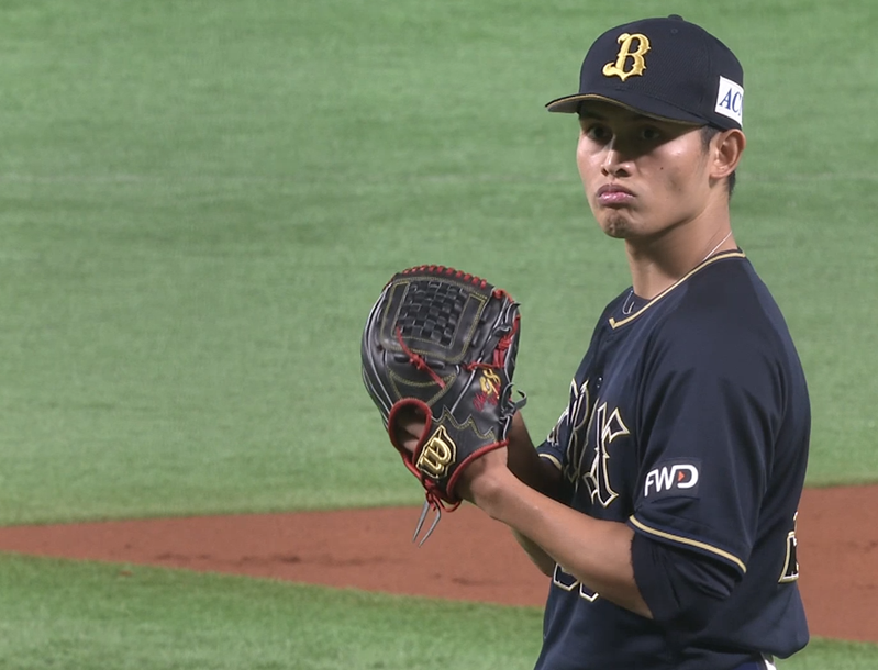 張奕持續以先發投手準備中,也被日媒點名為歐力士隊第6號先發投手人選之一。。 擷圖自畫面 張奕持續以先發投手準備中,也被日媒點名為歐力士隊第6號先發投手人選之一。。 擷圖自畫面