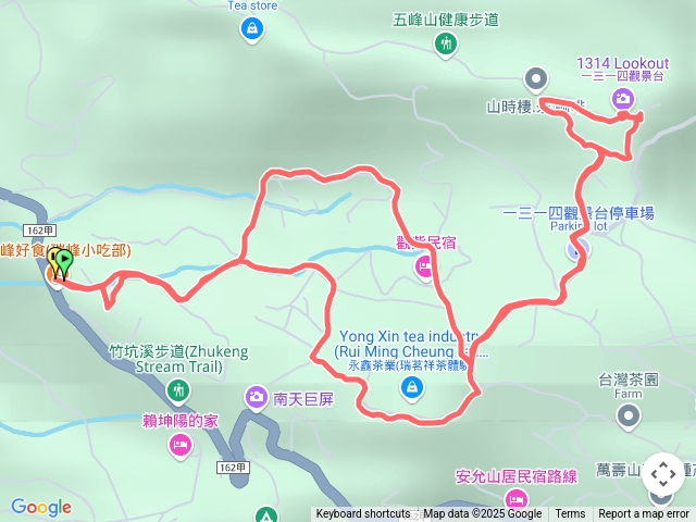 20150610瑞峰國小→1314來回