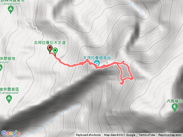 北得拉曼山神木群