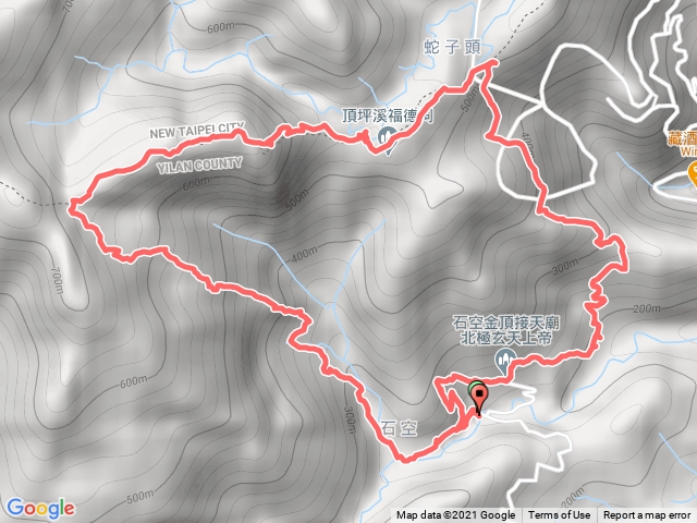 頭城外澳 石空山羊洞庄古道-大和山-象寮古道O型