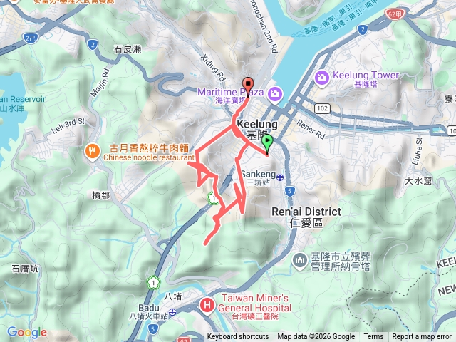 20260208劉銘傳隧道及獅球嶺砲台三八縱走預覽圖