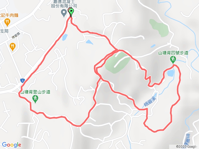 山塘背登山步道