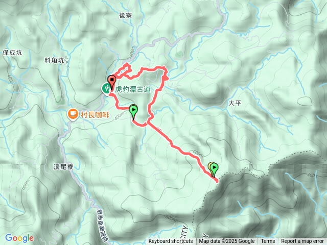 虎豹潭古道-橫山未竟-後寮溪步道預覽圖