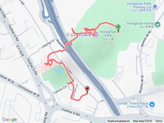 北疆 烏魯木齊_紅山公園