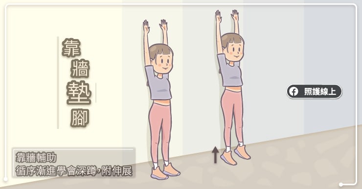 【健康】靠牆輔助 循序漸進學會深蹲（含影片、動作分解圖）