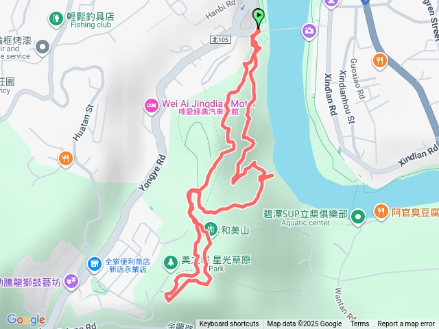 2025微笑山線大縱走尋寶集章任務微笑山線：【二格山系】和美山螢火蟲段202512201135