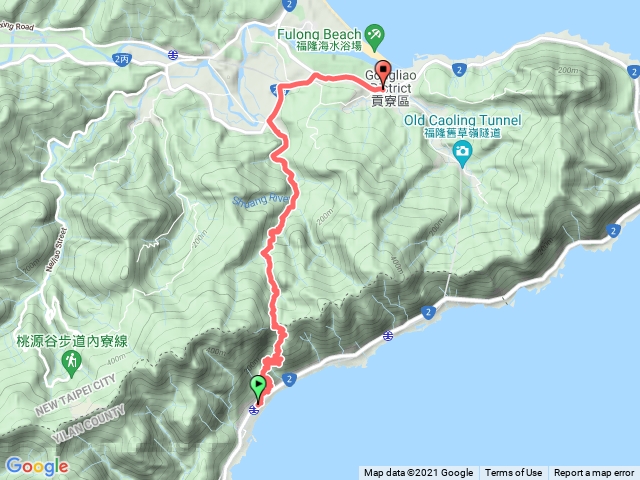 草嶺古道（大里～福隆）