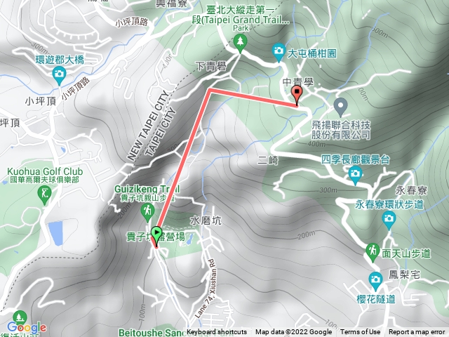 貴子坑散步
