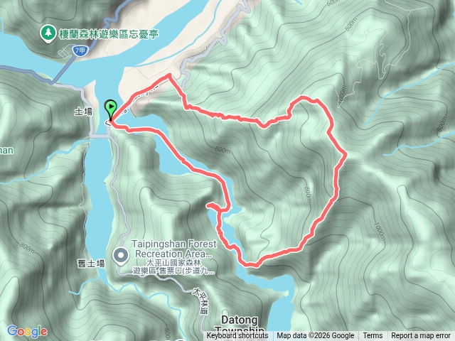 西馬縫山主北峰+天狗溪噴泉