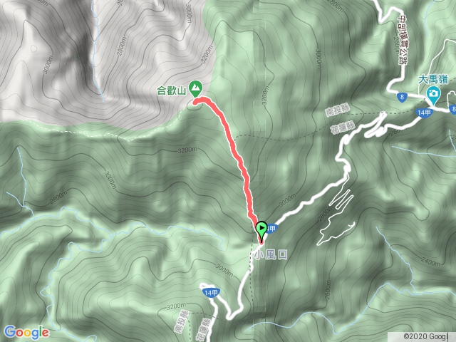 合歡山北峰 20200806