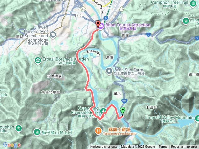 20251214 廣興橋 至 碧潭吊橋 步行+騎行